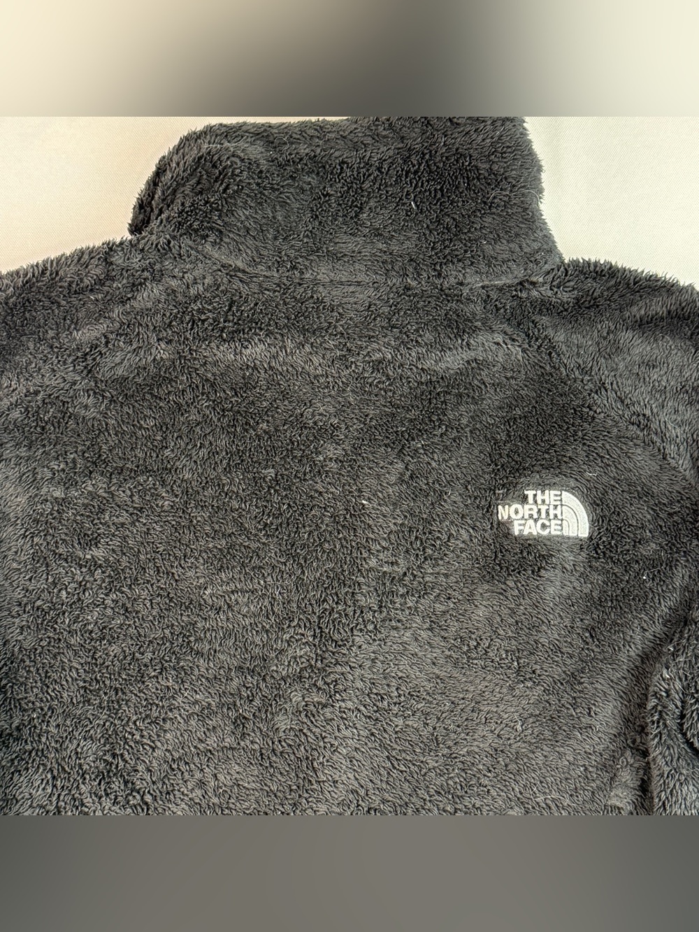 The North Face Women’s Small Black Fuzzy Fleece Full Zip Jacket - Picture 9 of 13